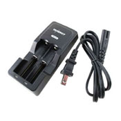 Tenergy Li-ion 2600mAh Protected Button Top Batteries W/Smart Charger