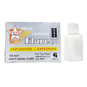 Tru Flare 15MM Signal Flares - White