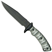 TOPS AFAL-01 Apache Falcon Linen Micarta Handle Fixed Knife