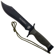 United Cutlery One Shot One Kill Survival Bowie Knife with Sheath