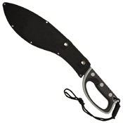 United Cutlery Colombian Survival Sawback Kukri Machete - Black
