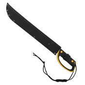 United Cutlery Survival 18 Inch Blade Sawback Machete with Sheath