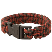 United Cutlery Elite Forces Paracord Red Camo Bracelet