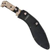 USMC Desert Sand Kukri Knife with Sheath