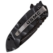 USMC Black Desert Warrior Folding Knife