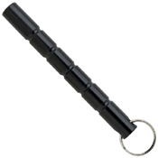 Aluminum Flat Kubaton Keyring - Black