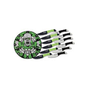 Zombie Getaway Neon Target And Throwing Set