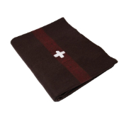 Swiss Alpine Cross Wool Field Blanket