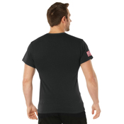 Ultra Force US Flag Bearded Skull T-Shirt