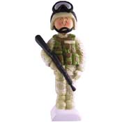 Military-Law Army Enforcement Ornaments