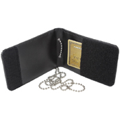 Leather Neck Identification Holder