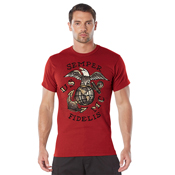 USMC Semper Fidelis Military T-Shirt
