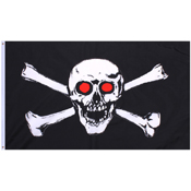 Red Skull Flag