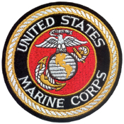 Deluxe Round U.S.M.C. Patch