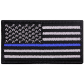 Ultra Force Thin Blue Line Flag Patch