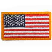 Iron On  Sew On Embroidered US Normal Flag Patch