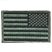 Iron On  Sew On Embroidered US Normal Flag Patch