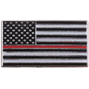 Ultra Force Thin Red Line Flag Pin
