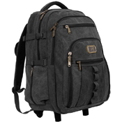 Rolling Canvas Backpack