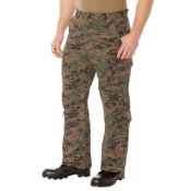 Vintage Camo Paratrooper Fatigue Pants
