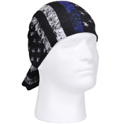 Ultra Force Thin Blue Line Multi-Use Tactical Headwrap
