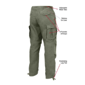 Ultra Force Mens Vintage M-65 Field Pant