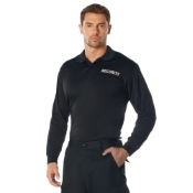 Ultra Force Moisture Wicking Long Sleeve Security Polo T-Shirt