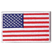 Iron On  Sew On Embroidered US Normal Flag Patch