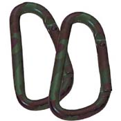 Woodland Camo 60Mm Carabiner