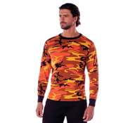 Ultra Force Mens Long Sleeve Camo T-Shirt