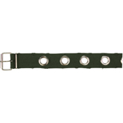 Vintage Distressed Grommet Belt