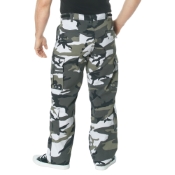 Vintage Camo Paratrooper Fatigue Pants