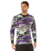 Ultra Force Mens Long Sleeve Camo T-Shirt