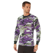 Ultra Force Mens Long Sleeve Camo T-Shirt