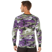 Ultra Force Mens Long Sleeve Camo T-Shirt