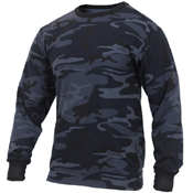 Ultra Force Mens Long Sleeve Camo T-Shirt