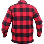 Ultra Force Mens Extra Heavyweight Buffalo Plaid Sherpa-Lined Flannel Shirts