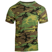 Ultra Force Camo Short Sleeve V-Neck T-Shirt