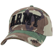 Ultra Force Deluxe Army Embroidered Low Profile Insignia Cap