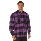 Extra Heavyweight Buffalo Plaid Flannel Cotton Shirt