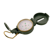 Lensatic Camo Plastic Compass