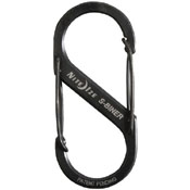 Black 2 Size Nite-Ize S-Biners