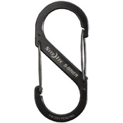 Black 3 Size Nite-Ize S-Biners