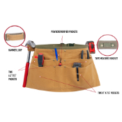 Canvas Waist Work Apron