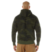Mens Camo Pullover Hooded Sweatshirt