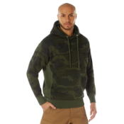Mens Camo Pullover Hooded Sweatshirt
