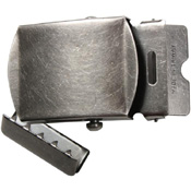 Vintage Web Belt Buckle & Tip Pack
