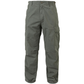 Ultra Force Mens Vintage Vietnam Rip-Stop Fatigue Pant