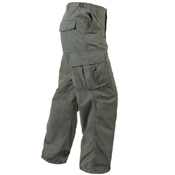 Ultra Force Mens Vintage Vietnam Rip-Stop Fatigue Pant