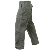 Ultra Force Mens Vintage Vietnam Rip-Stop Fatigue Pant
